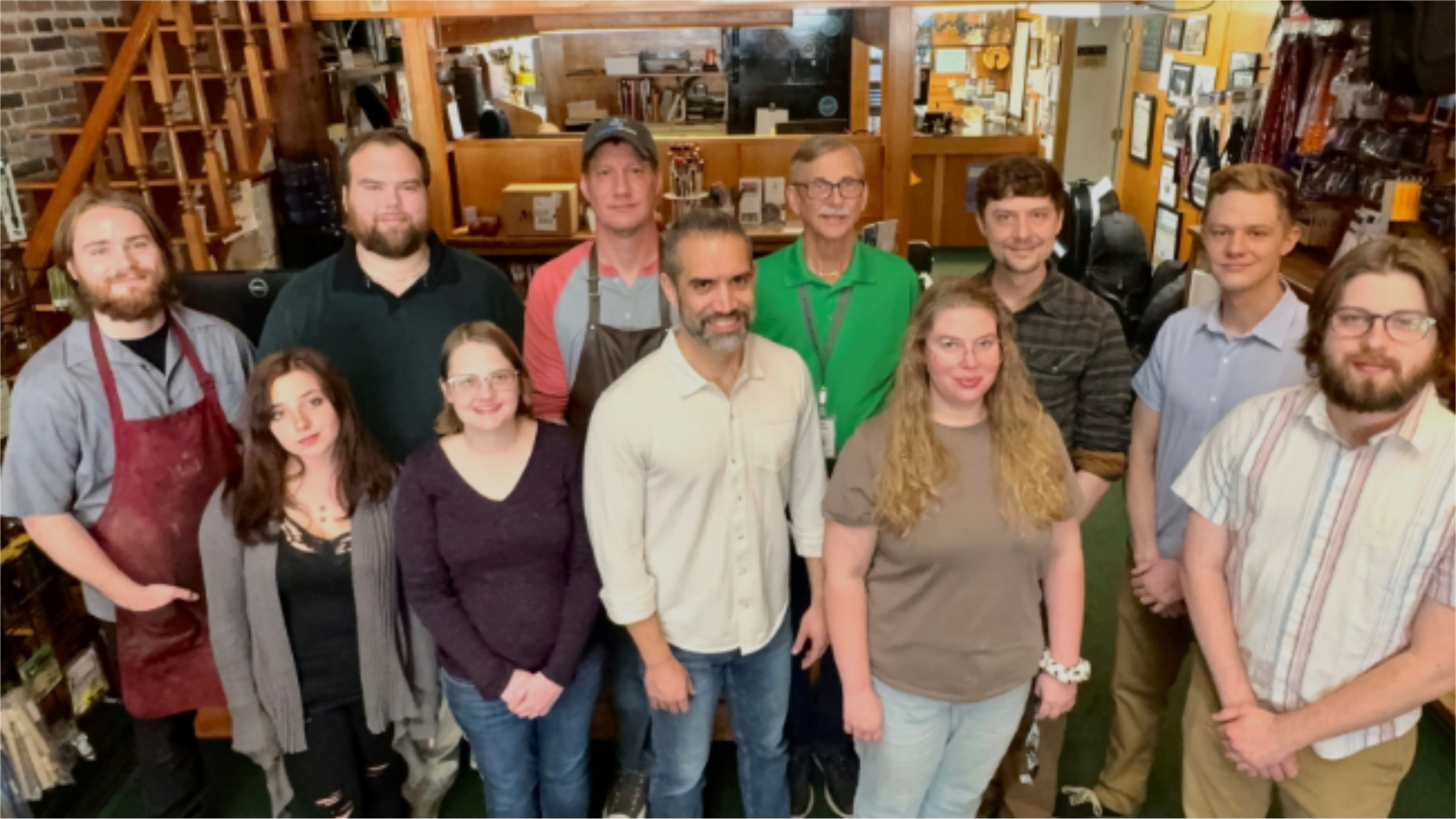 Schmidt's team of musicians